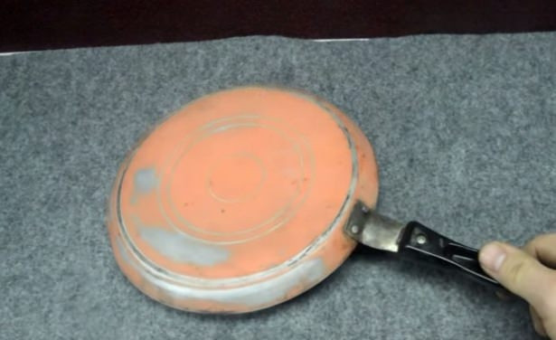 Paslı tavadan bakın ne yaptı