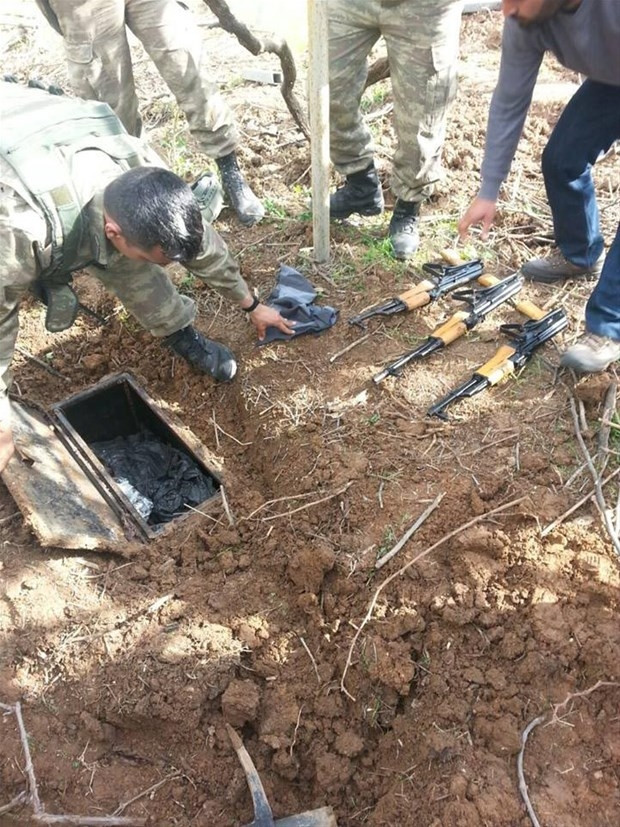İşte PKK tünelleri