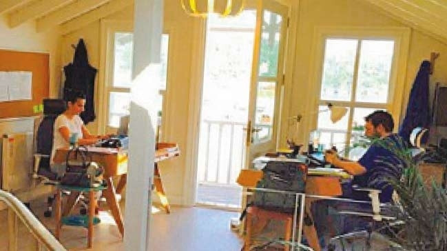 İşte oturacakları ev