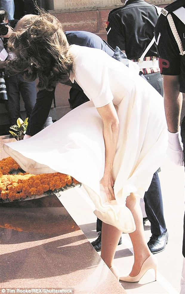 Kate Middleton'dan Marliyn Monroe pozu