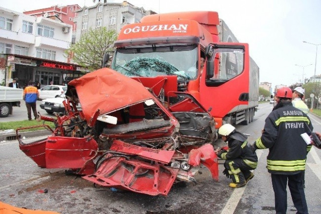 Dehşete düşüren kaza