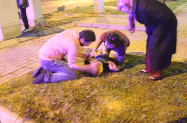Gece yarısı trafik kazası: 3 yaralı
