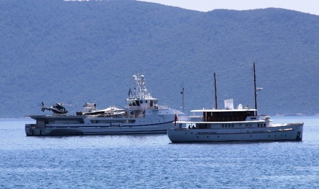 Milyon dolarlık yatlar Bodrum'da