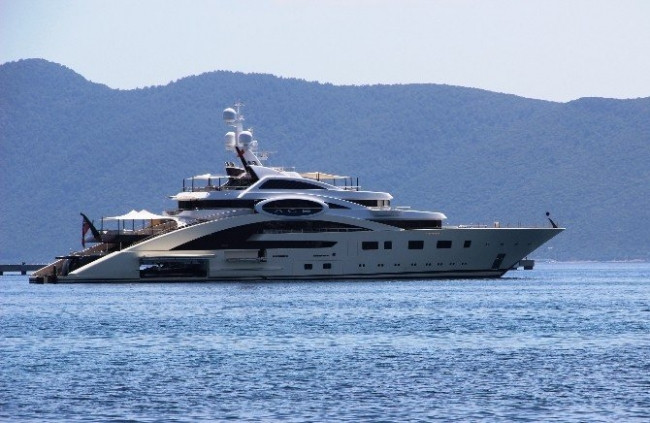 Milyon dolarlık yatlar Bodrum'da