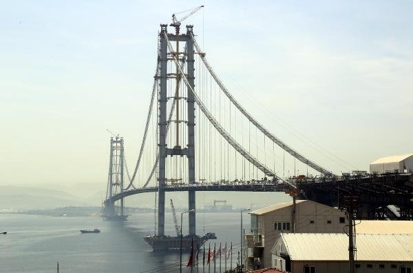 İzmit körfez Köprüsü'nde iki yaka birleşti
