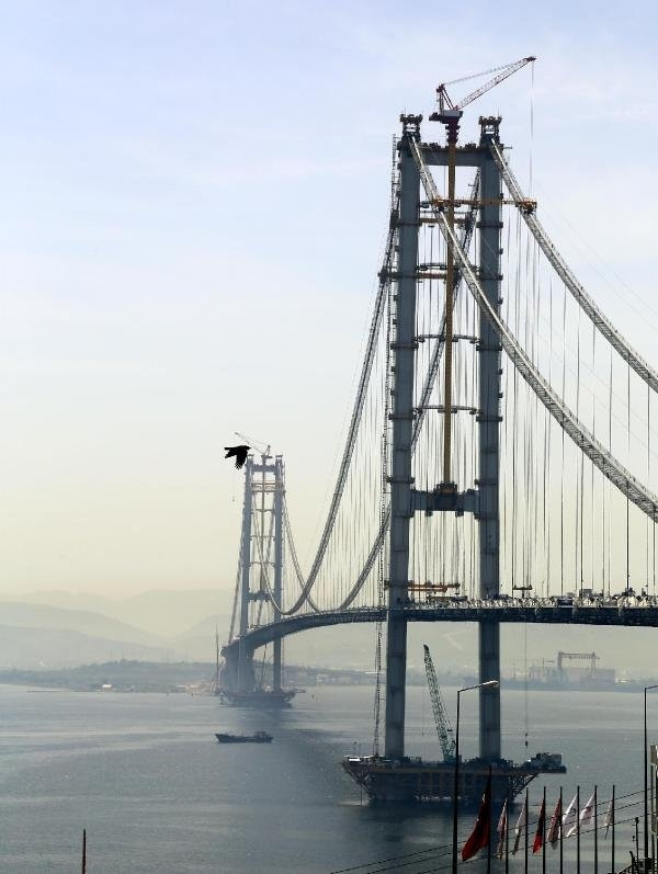İzmit körfez Köprüsü'nde iki yaka birleşti