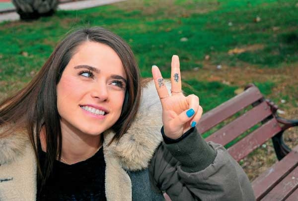 Ceyda Ateş'in burnu kırıldı