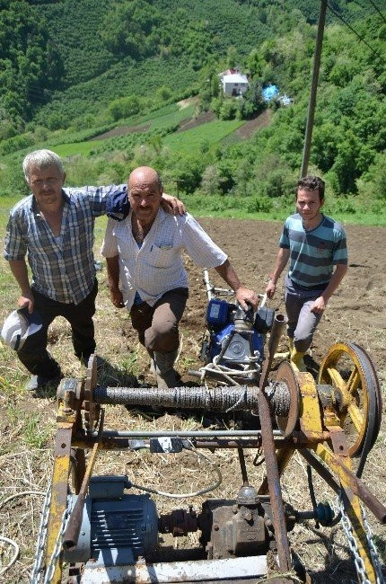 Yüzde 70 eğilimli arazide imkansızı başardılar !