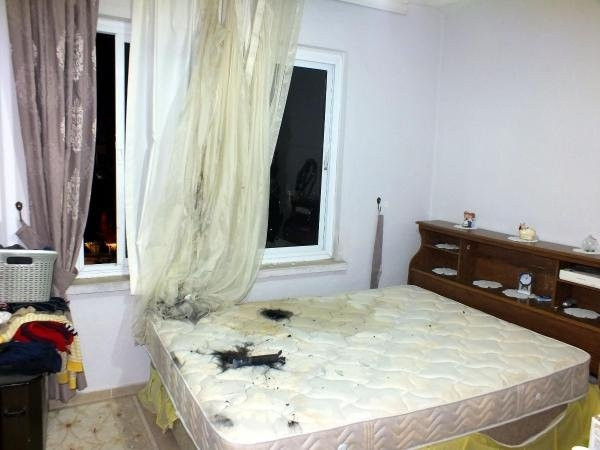 Marmaris'te Havai Fişek Evi Yakıyordu