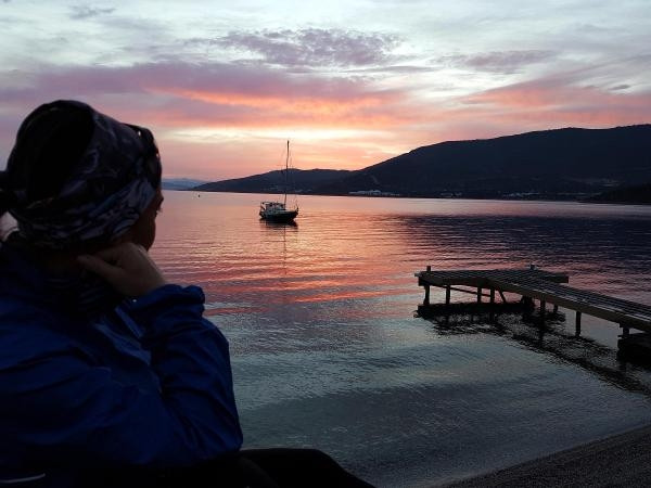 Bodrum'da bu manzaranın eşi benzeri yok !