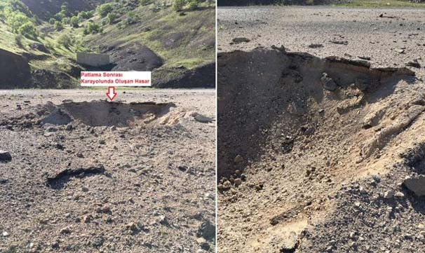 Diyarbakır'da 300 kilogram patlayıcı imha edildi