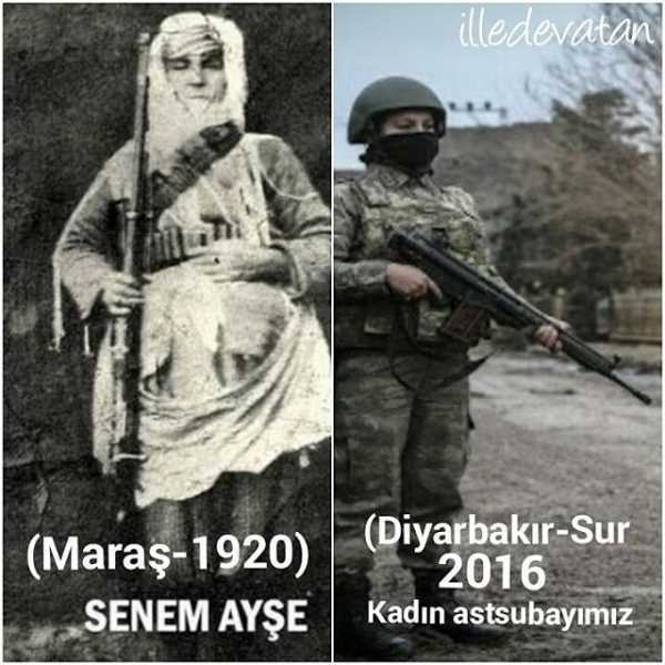 Savaşta barışta her yerde kahraman! İşte TSK'nın gururu kadın asker