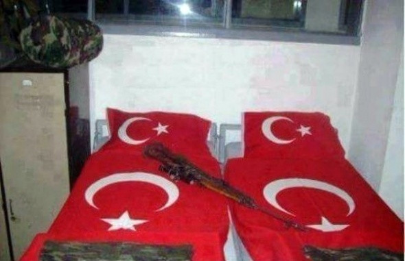 Şehitlerin yatakları boş bırakılmadı