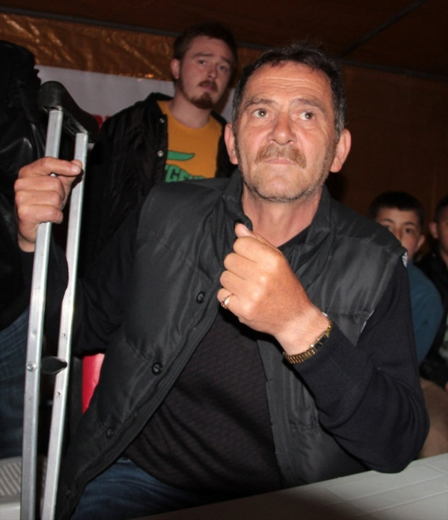 Haberi duyan oraya koştu