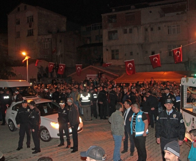 Haberi duyan oraya koştu