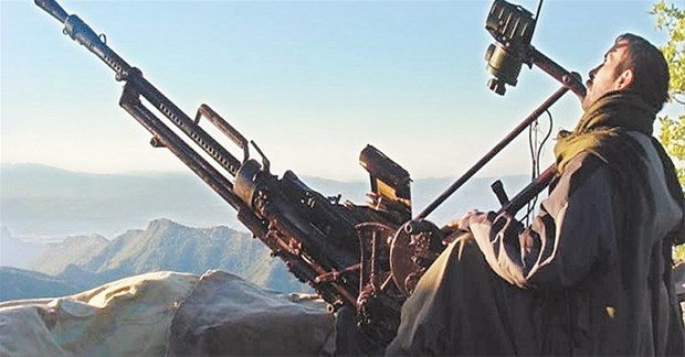 Teröristlerin kullandıkları silahlar