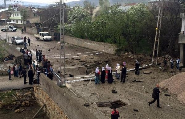 Patlamanın şiddeti gün ağarınca ortaya çıktı