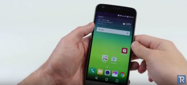 LG G5 düşme testi?