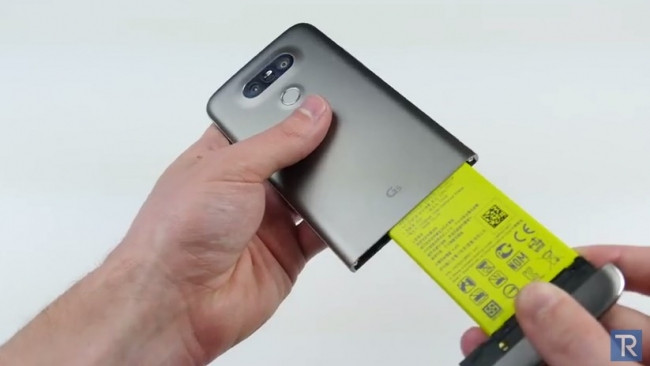 LG G5 düşme testi?