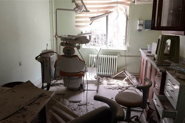 PKK milyonlarca lira harcanan hastaneyi bu hale getirdi