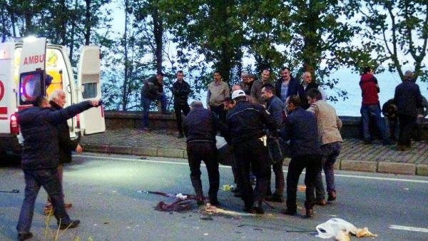 Rize'de korkunç kaza