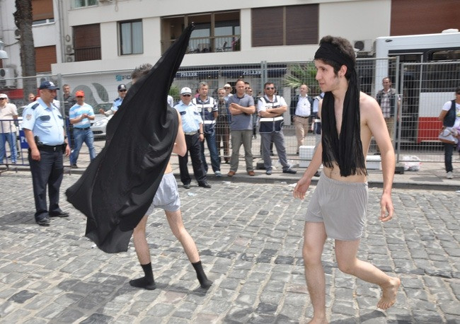 Şoke eden 1 Mayıs protestosu
