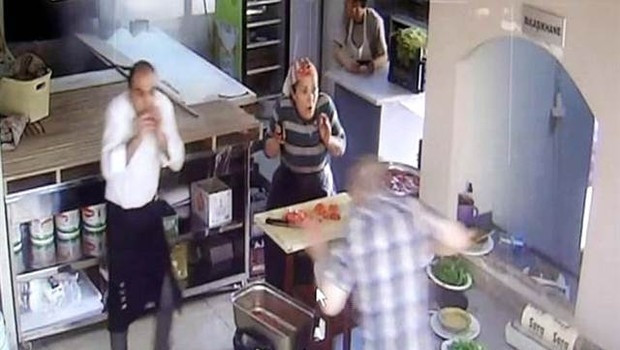 Gaziantep'teki patlama anı kamerada