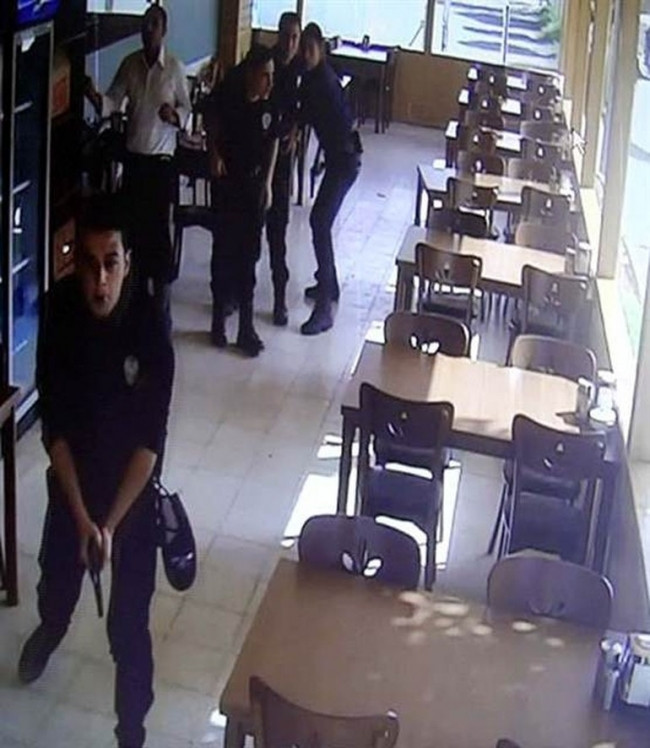 Gaziantep'teki patlama anı kamerada