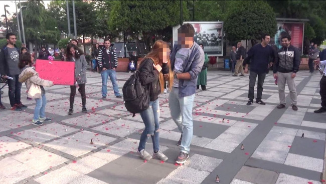 Avcılar'daki evlilik teklifi hüsranla bitti!