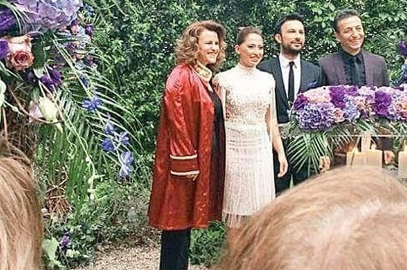 Tarkan ve Pınar Dilek'in nikahından görülmemiş kareler