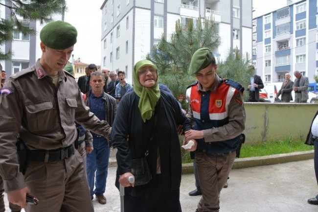 Bafra'ya şehit ateşi düştü