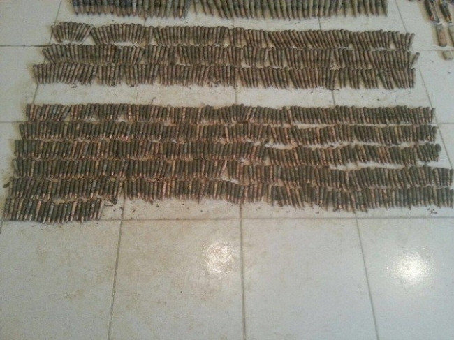 Şemdinli'de çok sayıda mühimmat ele geçirildi