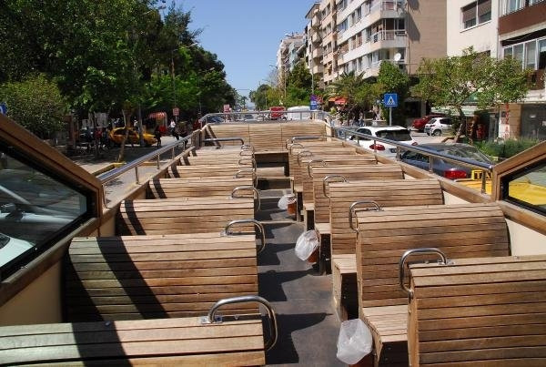 Gemi turları iptal olunca otoparka döndü