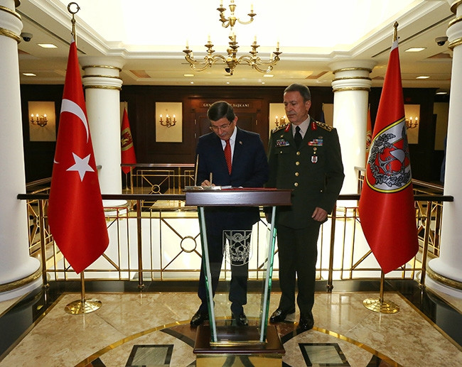 Davutoğlu veda ziyaretlerine başladı