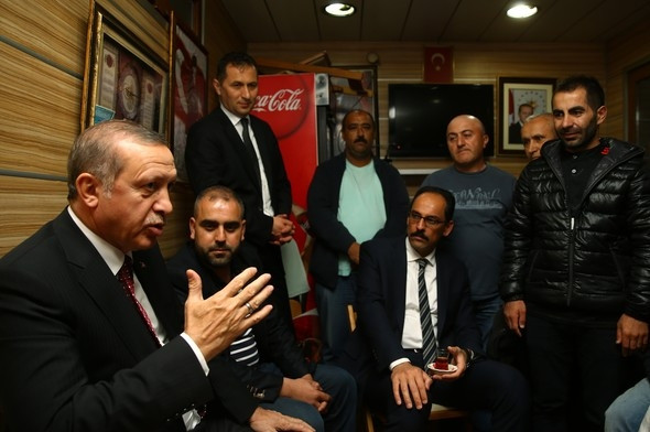 Erdoğan'dan sürpriz ziyaret !