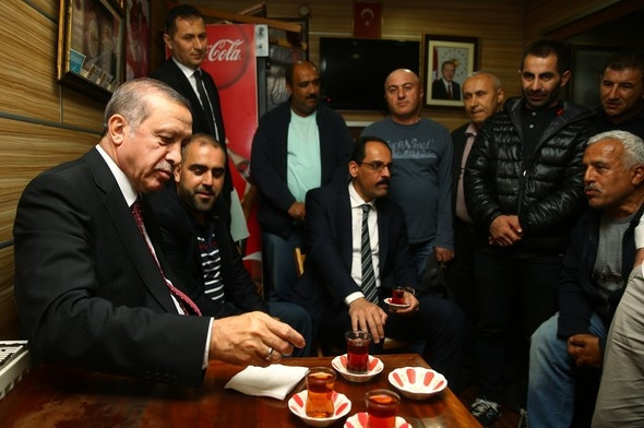 Erdoğan'dan sürpriz ziyaret !