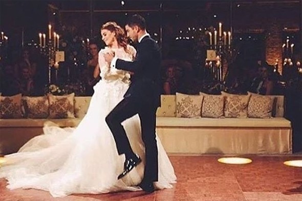 Ezgi Eyüboğlu ve Kaan Yıldırım evlendi