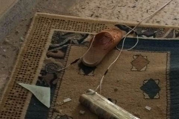 Terliğe bomba tuzaklamışlar