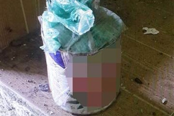 Terliğe bomba tuzaklamışlar