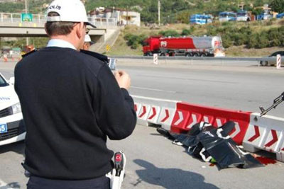 Şehit polisin son görüntüleri