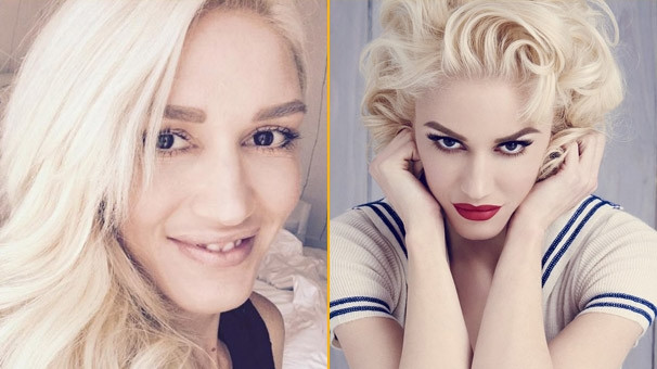 Gwen Stefani'nin makyajsız hali şok etti!