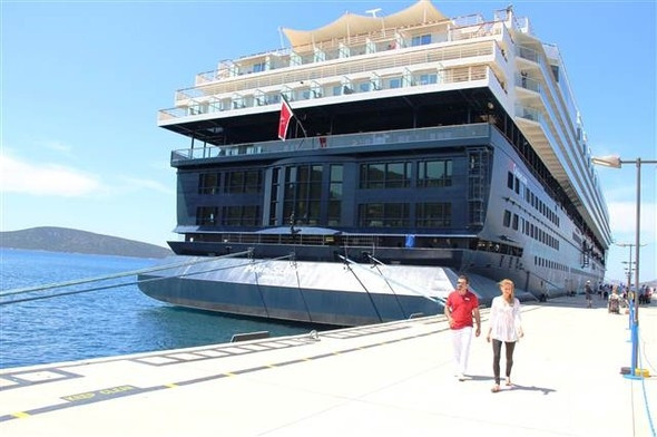 2 bin kişi Bodrum'a geldi