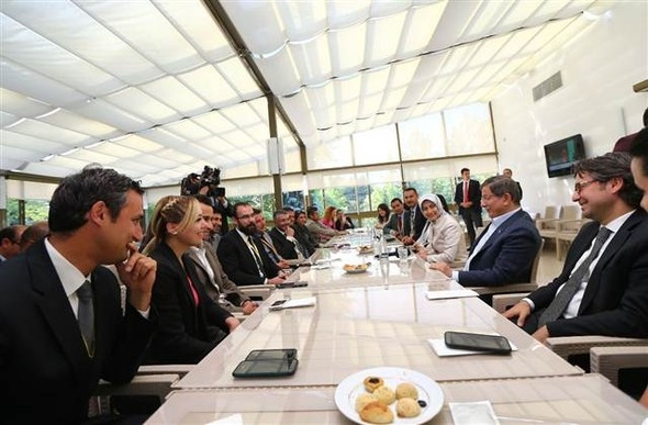 Davutoğlu işte böyle veda etti !