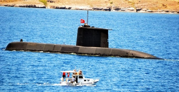 Turistlere denizaltı sürprizi