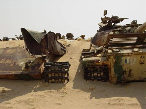 Tank mezarlığı ortaya çıktı