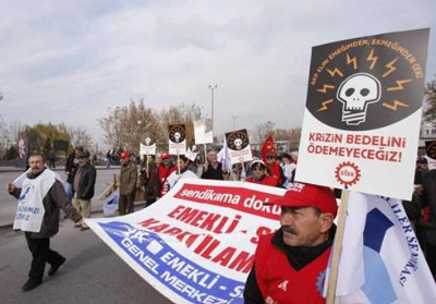 Başkent savaş alanına döndü