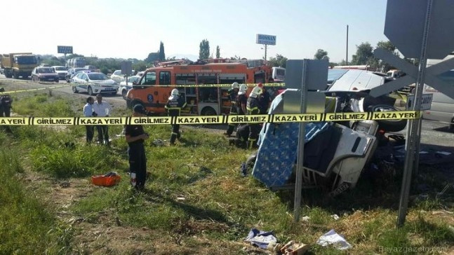 Öğrenci servisi kaza yaptı: Ölü ve yaralılar var