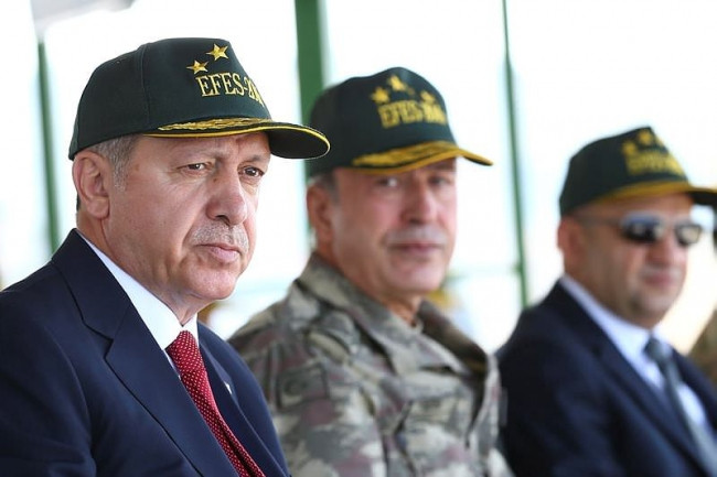 Cumhurbaşkanı ve Başbakan Efes 2016 tatbikatında