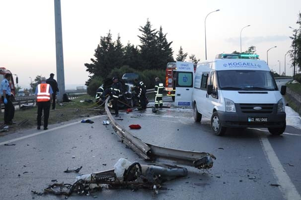 Kocaeli'nde dehşete düşüren kaza