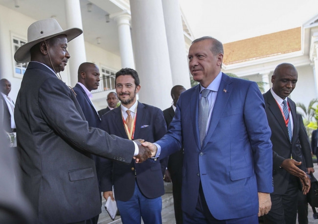 Cumhurbaşkanı Erdoğan'dan Uganda ziyareti